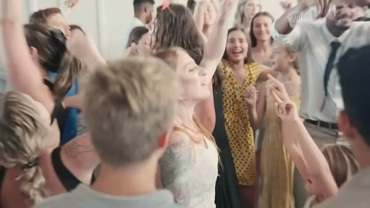 Frame from a short North Florida wedding film teaser by Tally Weddings